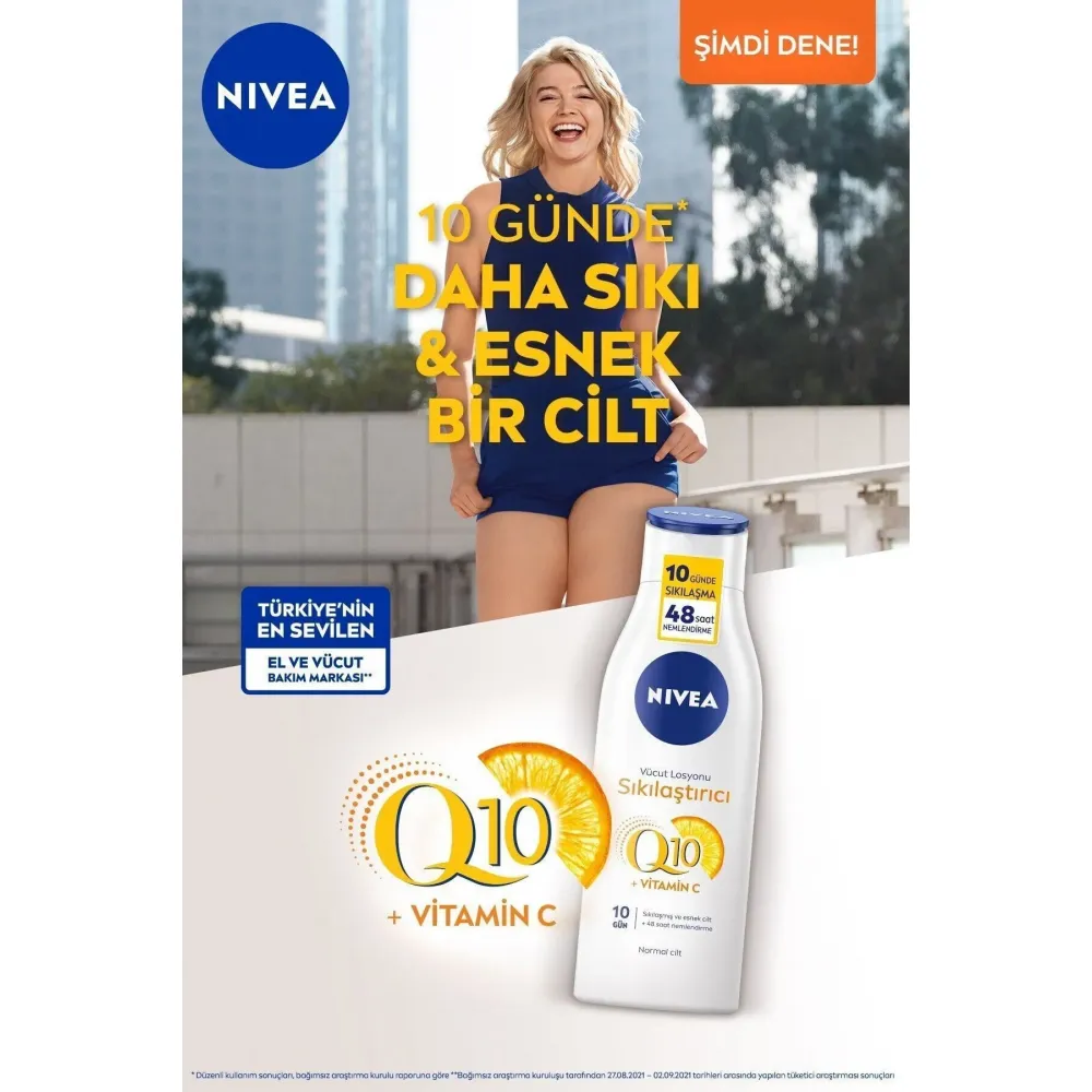 Nivea Q10 Sıkılaştırıcı 250 ml Vücut Losyonu Nivea Q10 Sıkılaştırıcı 250 ml Vücut Losyonu