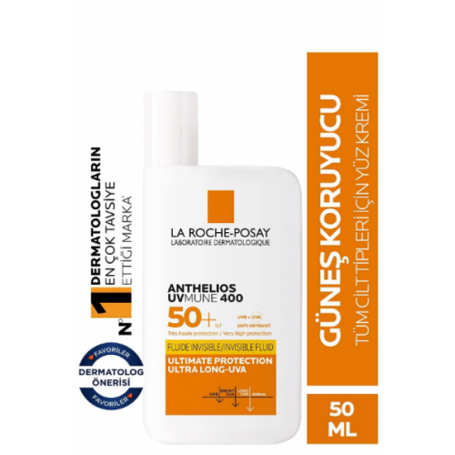 La Roche-Posay Anthelios SPF 50+ 50 ml Gel Güneş Koruyucu Krem La Roche-Posay Anthelios SPF 50+ 50 ml Gel Güneş Koruyucu Krem