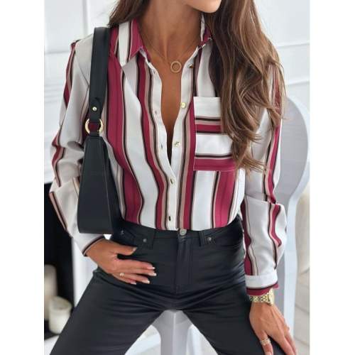 Kadın Uzun Kol Cep Detay Dijital Baskılı Mosskrep Kumaş Gömlek Kadın Uzun Kol Cep Detay Dijital Baskılı Mosskrep Kumaş Gömlek