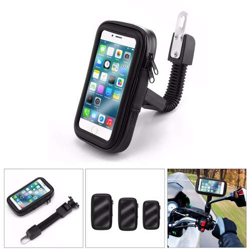 Bisiklet ve Motosiklet Su Geçirmez Telefon Tutucu 6.2" Bisiklet ve Motosiklet Su Geçirmez Telefon Tutucu 6.2"