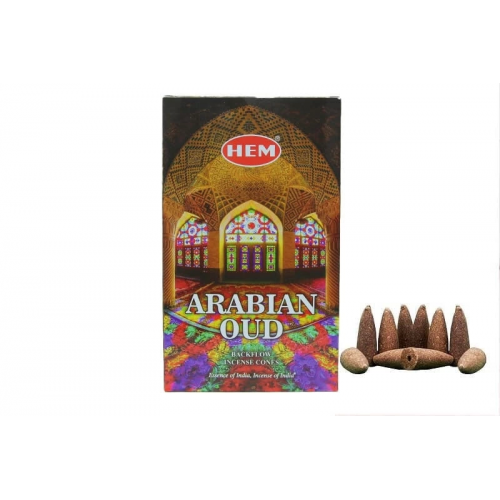 Arabian Oud Back Flow Konik Tütsü 10lu. Arabian Oud Back Flow Konik Tütsü 10lu.