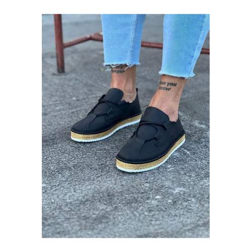 Siyah Erkek Casual Ayakkabı Siyah Erkek Casual Ayakkabı