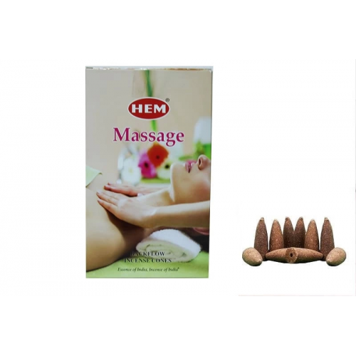 Massage Back Flow Konik Tütsü 10lu. Massage Back Flow Konik Tütsü 10lu.