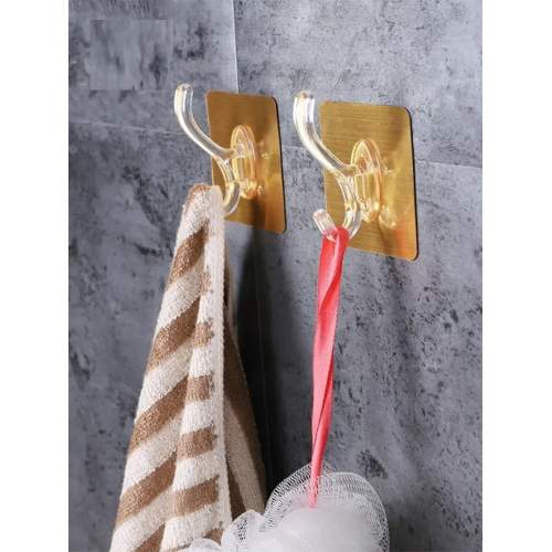 6lı Gold Kanca Askı Güçlü Yapışkanlı Mutfak Banyo Askısı 6lı Gold Kanca Askı Güçlü Yapışkanlı Mutfak Banyo Askısı