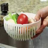 Salata Yapma Seti Pratik - Salad Cutter Bowl Salata Yapma Seti Pratik - Salad Cutter Bowl