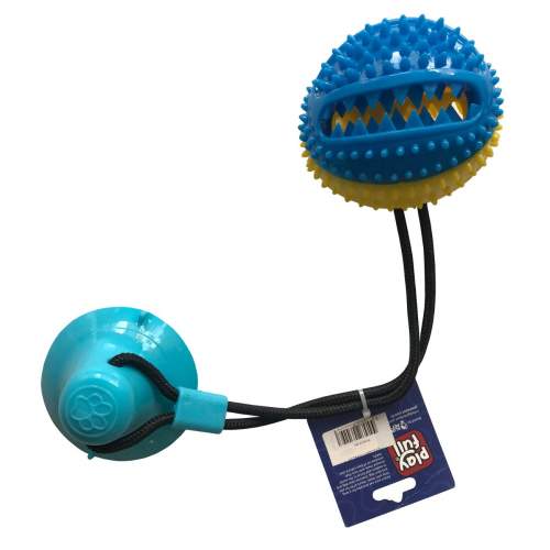 Yapışkanlı Ödül Hazneli Köpek Oyuncağı 7x9x54 Cm Mavi Yapışkanlı Ödül Hazneli Köpek Oyuncağı 7x9x54 Cm Mavi