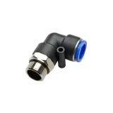 Pnömatik Dirsek Bağlantı M6 - 6mm (Lisinya)