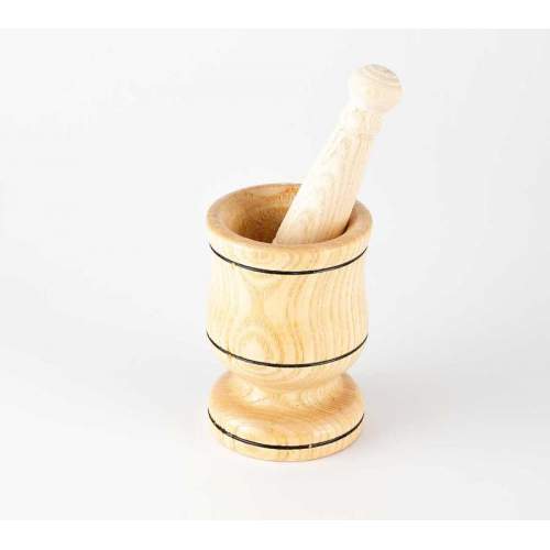 Havan Bambu Ahşap Şimşir No.3 Havan Bambu Ahşap Şimşir No.3