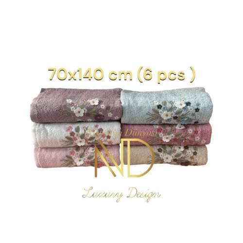 NH Mimoza Fitilli 6lı havlu 70X140cm NH Mimoza Fitilli 6lı havlu 70X140cm