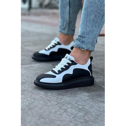 Kömür Beyaz Erkek Casual Ayakkabı Kömür Beyaz Erkek Casual Ayakkabı