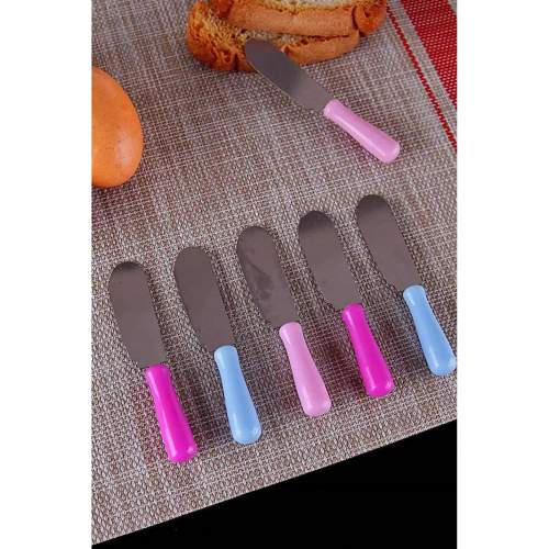 Tereyağı Bıçağı - Mini Spatula 6 Adet Tereyağı Bıçağı - Mini Spatula 6 Adet