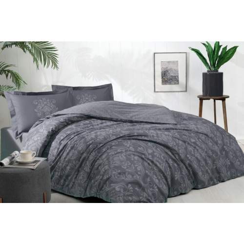 Özdilek Tek Kişilik Ranforce Nevresim Takımı Antico Antrasit Özdilek Tek Kişilik Ranforce Nevresim Takımı Antico Antrasit