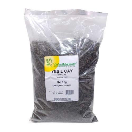 Yeşil Çay 1. Kalite Doğal İthal Çay 1000 Gr Paket Yeşil Çay 1. Kalite Doğal İthal Çay 1000 Gr Paket