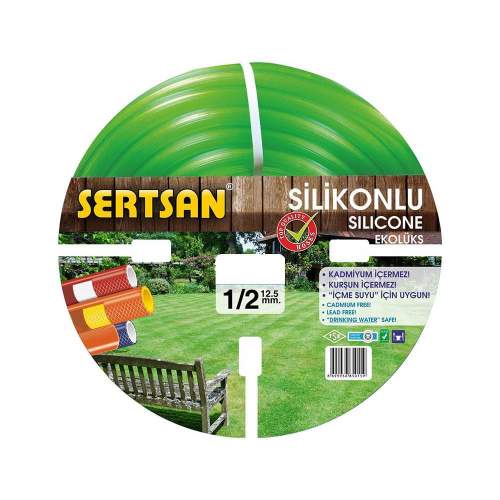 Sertsan 1/2 Ekolüks Silikonlu Hortum 20 Metre Sertsan 1/2 Ekolüks Silikonlu Hortum 20 Metre