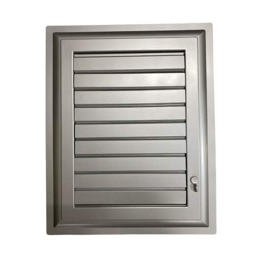 Plastik Menfez 30X30 Gümüş Banyo WC Havalandırma Plastik Menfez 30X30 Gümüş Banyo WC Havalandırma