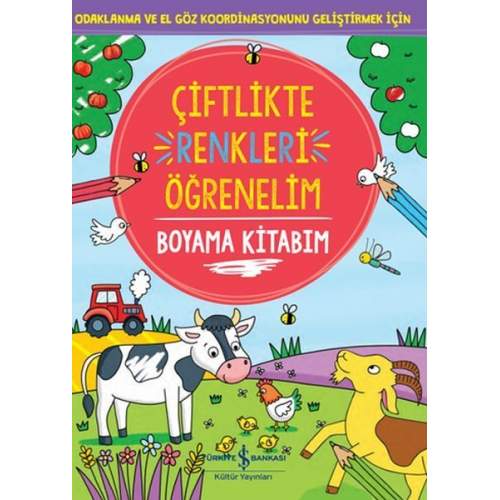 Çiftlikte Renkleri Öğrenelim Boyama Kitabım  (4022) Çiftlikte Renkleri Öğrenelim Boyama Kitabım  (4022)