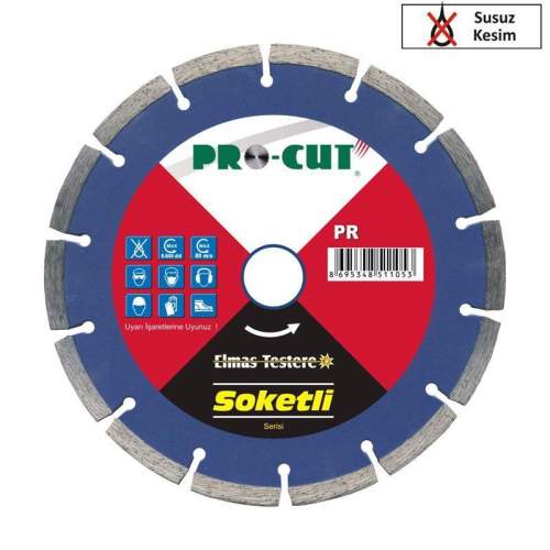 Procut A 115 mm Soketli Elmas Testere Procut A 115 mm Soketli Elmas Testere