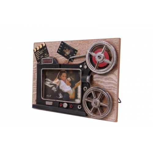 Dekoratif Metal Çerçeve Sinema Temalı Dekoratif Metal Çerçeve Sinema Temalı