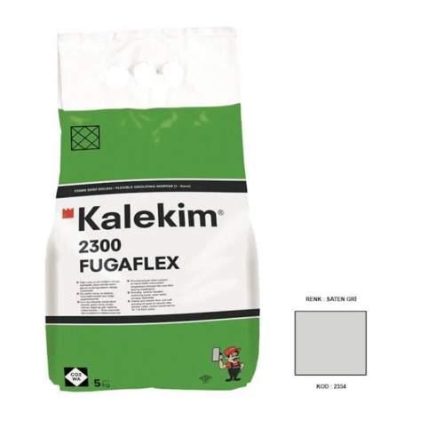 Kalekim 2354 Fugaflex Saten Gri 5 Kg Kalekim 2354 Fugaflex Saten Gri 5 Kg