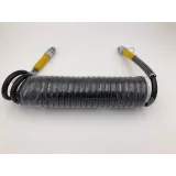 DORSE HORTUMU 8 X 12 MM 5.5 MT SİYAH UÇLARI SARI M16X1.5 REKORLU (Lisinya)
