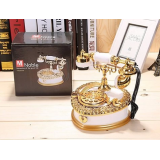 Nostaljik Polyester Telefon Müzik Ve Takı Mücevher Kutusu (beyaz)