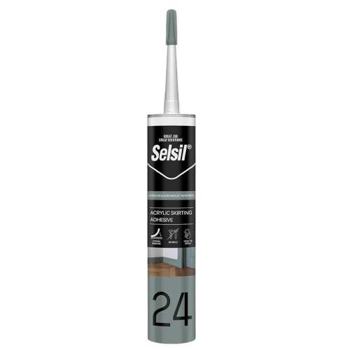 Selsil 24 Strafor Süpürgelik Yapıştırıcı 500 gr Selsil 24 Strafor Süpürgelik Yapıştırıcı 500 gr