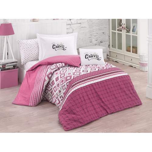 Genç  Ranforce Tek Kişilik Nevresim Takımı Genç  Ranforce Tek Kişilik Nevresim Takımı