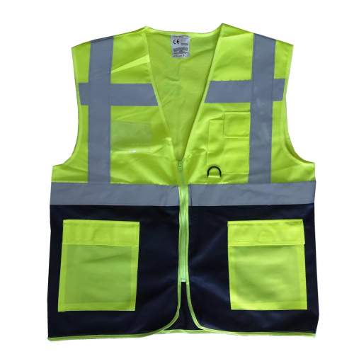 Yönetici İkaz Yeleği Sarı/Lacivert XXL Beden Yönetici İkaz Yeleği Sarı/Lacivert XXL Beden
