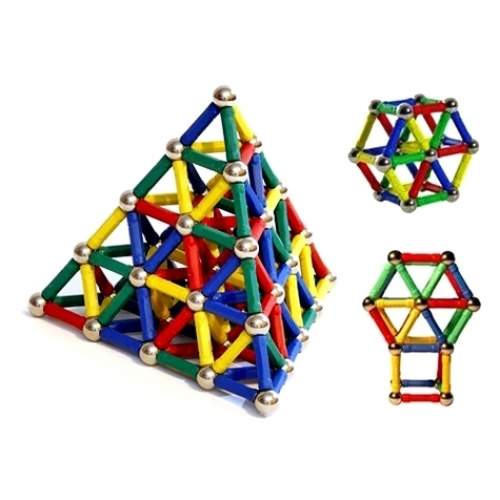 Magnastix 37 Parça Manyetik Lego Seti Magnastix 37 Parça Manyetik Lego Seti