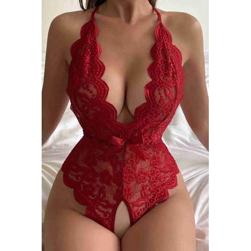 Özel Bölgesi Açık Dantelli  Fantazi Babydoll Özel Bölgesi Açık Dantelli  Fantazi Babydoll