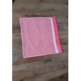 Pembe Fermuarlı - Hassas Çamaşır Terlik  Ayakkabı Yıkama Filesi Büyük Boy
