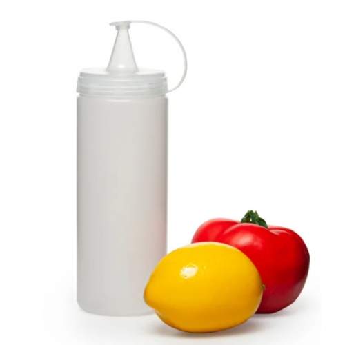 Şeffaf Sos Şişesi  - 400 ML  (3 Adet ) Şeffaf Sos Şişesi  - 400 ML  (3 Adet )