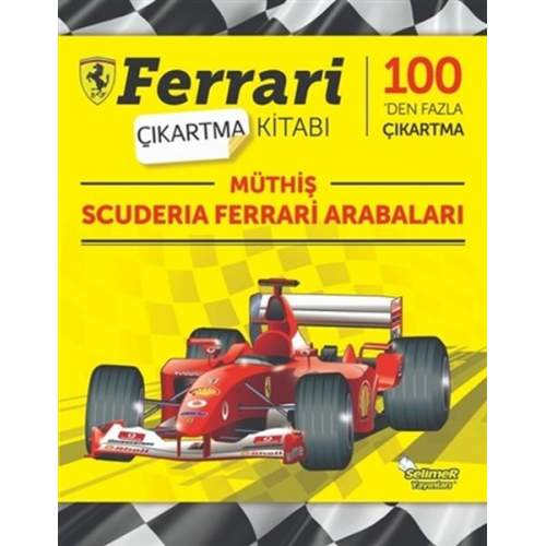 Müthiş Scuderia Ferrari Arabaları - Ferrari Çıkartma Kitabı  (4022) Müthiş Scuderia Ferrari Arabaları - Ferrari Çıkartma Kitabı  (4022)