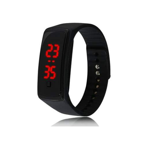 Siyah Ekranlı Led Kol Saati (Siyah) Siyah Ekranlı Led Kol Saati (Siyah)