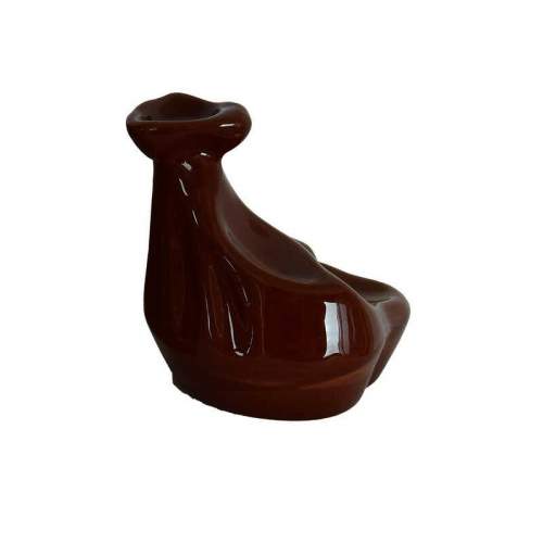 Geri Akış Buhurdanlık Tütsülük Seramik Şelale Kahverengi Backflow Geri Akış Buhurdanlık Tütsülük Seramik Şelale Kahverengi Backflow