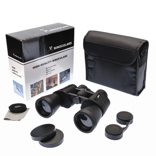 10×50 – Geniş Ön Mercekli Profesyonel El Dürbünü – 1000m/56m – Siyah 10×50 – Geniş Ön Mercekli Profesyonel El Dürbünü – 1000m/56m – Siyah