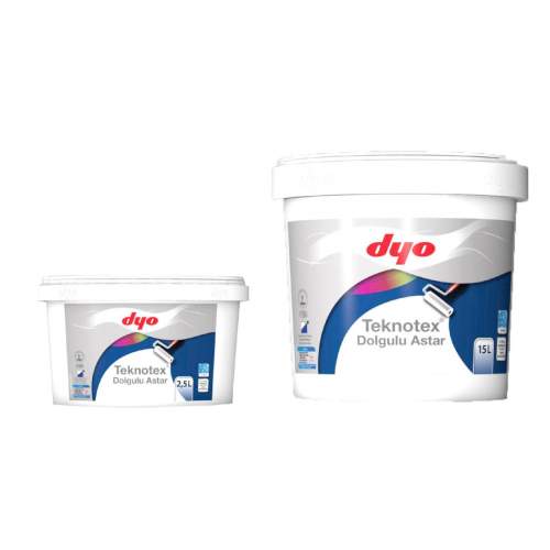 Dyo Teknotex Dolgulu Dış Cephe Astarı 7,5 Litre Beyaz Dyo Teknotex Dolgulu Dış Cephe Astarı 7,5 Litre Beyaz