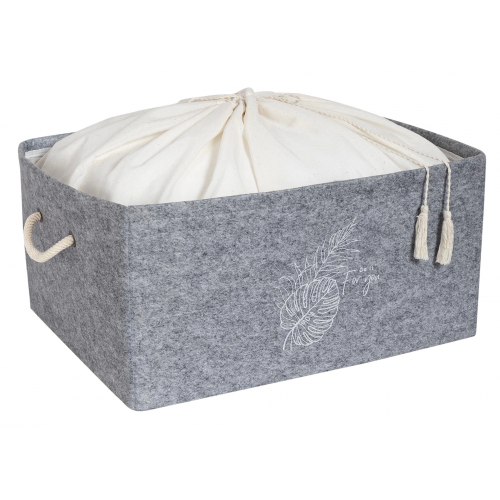 Torbalı Ve Kulplu Dolap İçi Düzenleyici Çok Amaçlı Organizer Keçe Kutu (maxi) - 03464 Torbalı Ve Kulplu Dolap İçi Düzenleyici Çok Amaçlı Organizer Keçe Kutu (maxi) - 03464