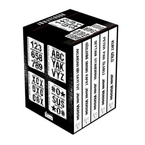 John Verdon Polisiye Seti  (Kutulu 5 Kitap)  (4022) John Verdon Polisiye Seti  (Kutulu 5 Kitap)  (4022)