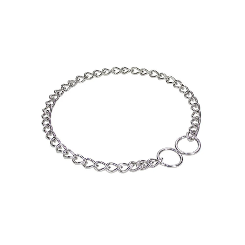 Eğitim Serisi Boğma Zincirli Köpek Boyun Tasması - 3x45-45 - Stainless Eğitim Serisi Boğma Zincirli Köpek Boyun Tasması - 3x45-45 - Stainless