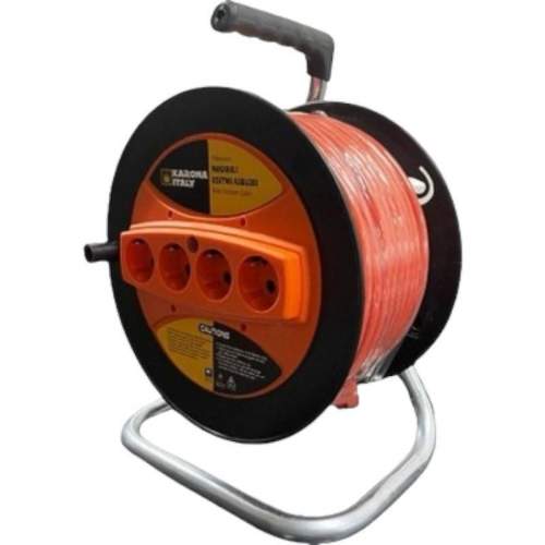 Karona 20 Metre Makaralı Uzatma Kablosu 3X2,5 Karona 20 Metre Makaralı Uzatma Kablosu 3X2,5
