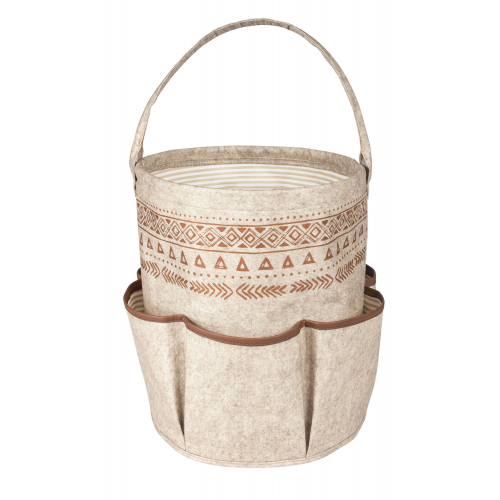 6 Cepli Deri Şeritli Yuvarlak Çok Amaçlı Düzenleyici Organizer Kutu Keçe Sepet 03914 6 Cepli Deri Şeritli Yuvarlak Çok Amaçlı Düzenleyici Organizer Kutu Keçe Sepet 03914