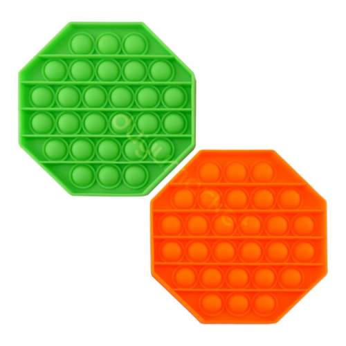 Sekizgen Tek Renk Pop Push İt Anti Stres Baloncukları Bubble Fidget Sekizgen Tek Renk Pop Push İt Anti Stres Baloncukları Bubble Fidget