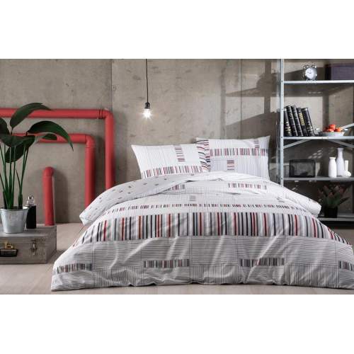 Ranforce Tek Kişilik Nevresim Takımı Teddy Gri Ranforce Tek Kişilik Nevresim Takımı Teddy Gri