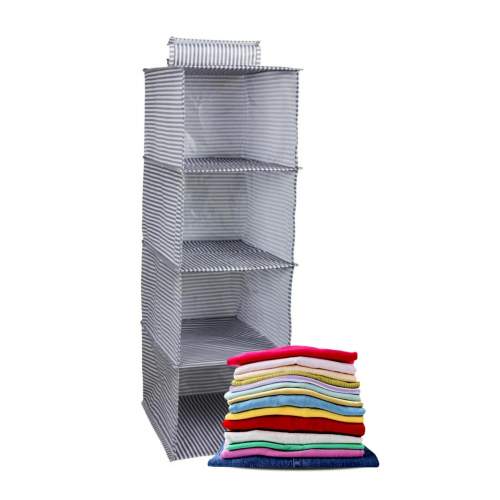4 Gözlü Dolap Organizer Zebra Model  4 Gözlü Dolap Organizer Zebra Model
