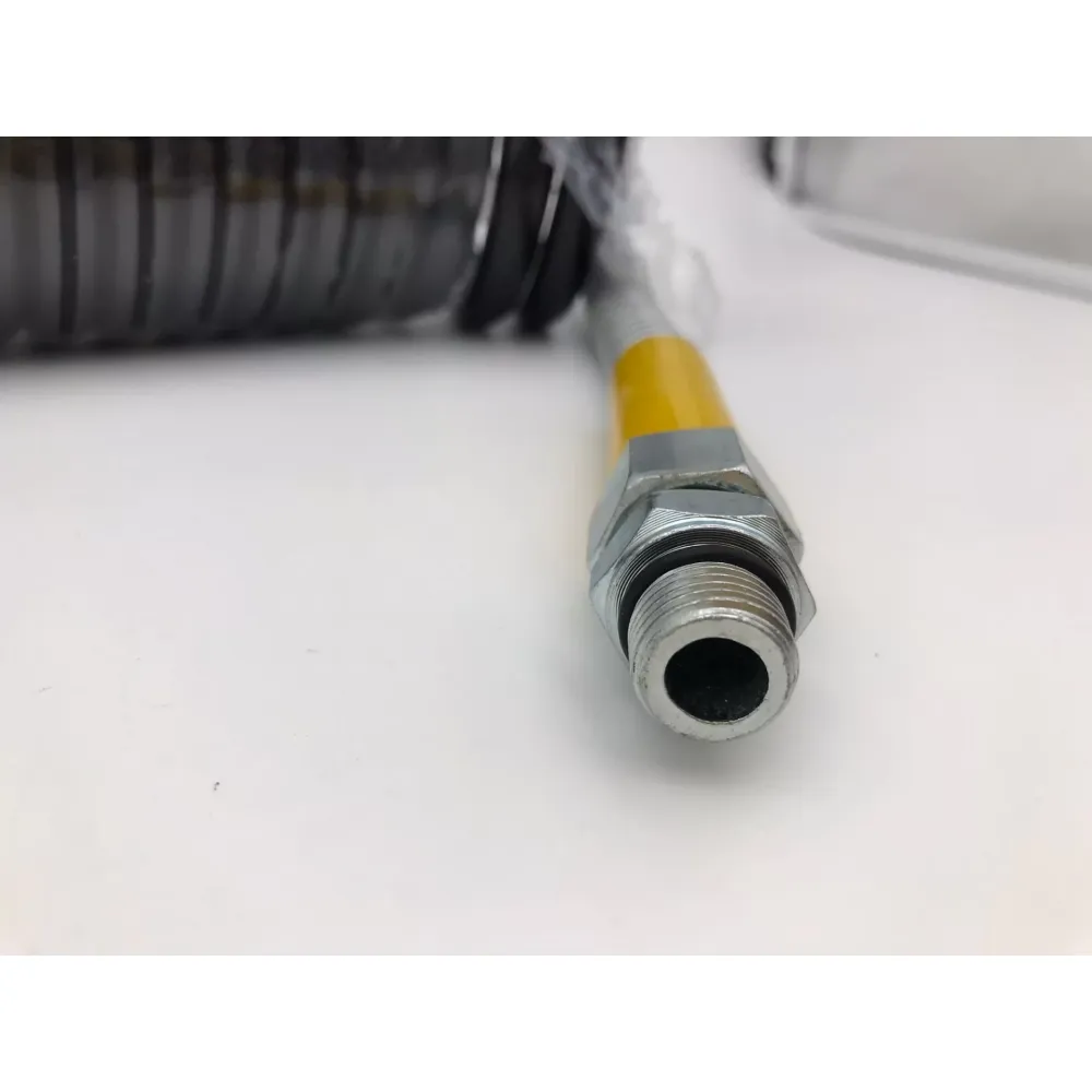 DORSE HORTUMU 8 X 12 MM 5.5 MT SİYAH UÇLARI SARI M16X1.5 REKORLU (Lisinya)