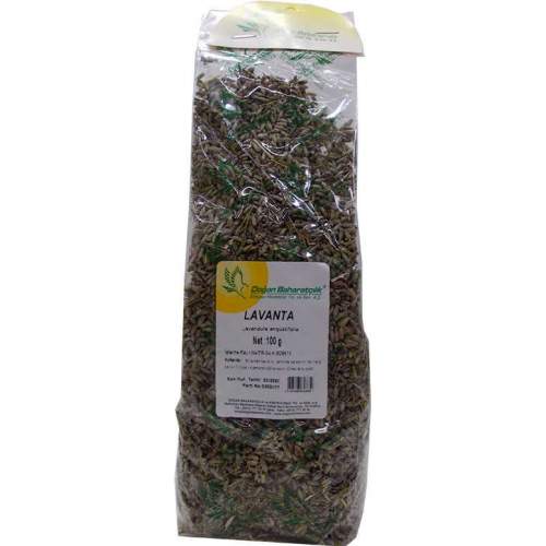 Lavanta Çiçeği Doğal 100 Gr Paket Lavanta Çiçeği Doğal 100 Gr Paket