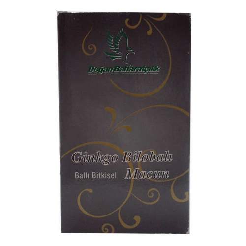 Ginkgo Bilobalı Ballı Bitkisel Karışım Cam Kavanoz 450 Gr Ginkgo Bilobalı Ballı Bitkisel Karışım Cam Kavanoz 450 Gr