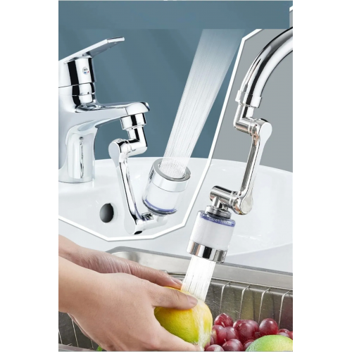 1080 ° Derece Dönebilen Filtreli Lavabo Musluk Başlığı 1080 ° Derece Dönebilen Filtreli Lavabo Musluk Başlığı