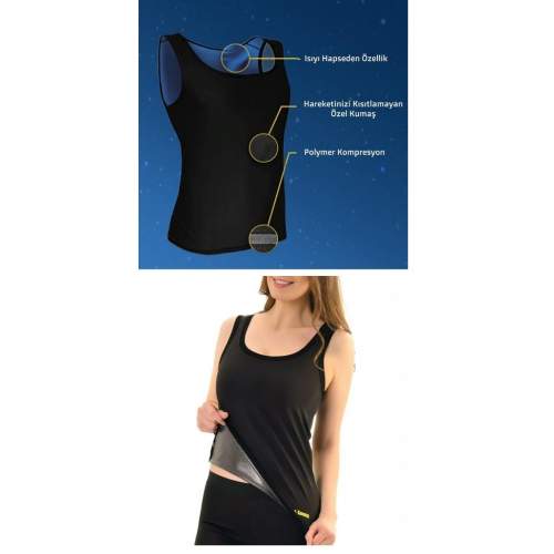 Termal Sauna Atlet ( XXL ) Neotex Terletme Atleti Termal Sauna Atlet ( XXL ) Neotex Terletme Atleti
